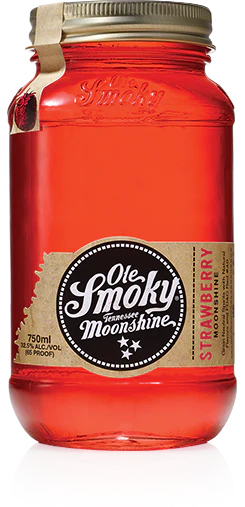 strawberry moonshine from Ole Smoky